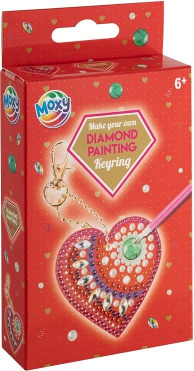 MOXY Diamantové malování přívěsek Srdce