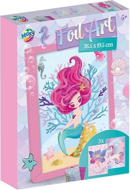 MOXY Kreativní sada Foil Art Víly