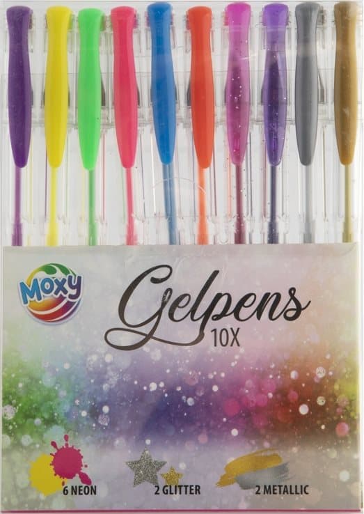 MOXY Sada gelových per 10ks
