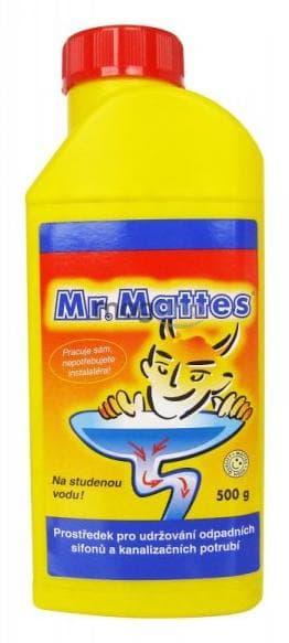 Mr. Mattes Prostriedok na čistenie sifónov 500g