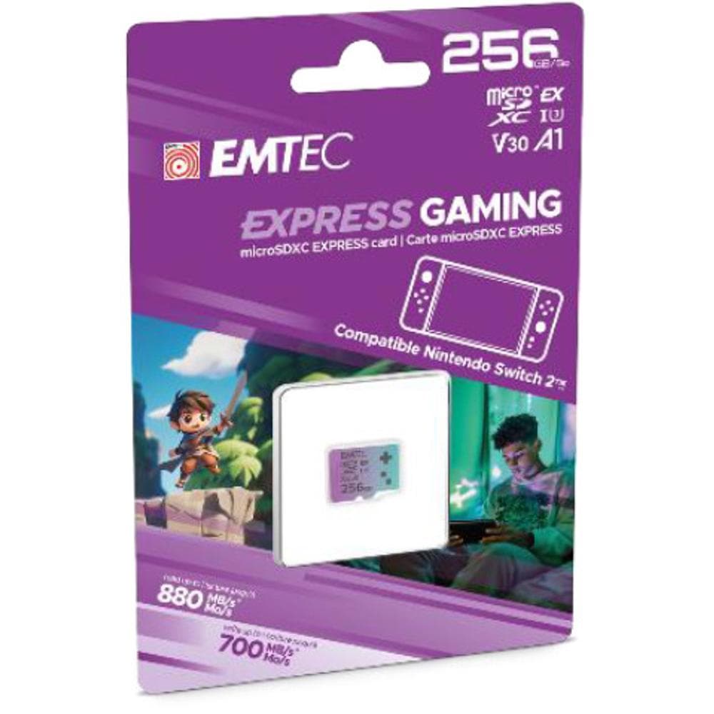 mSD 256GB UHS-I U3 V30 A1 Express EMTEC