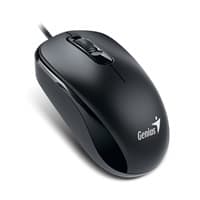 Myš GENIUS DX-110, drôtová, 1000 dpi, PS/2, čierna