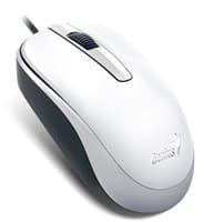 Myš GENIUS DX-120, drôtová, 1200 dpi, USB, biela