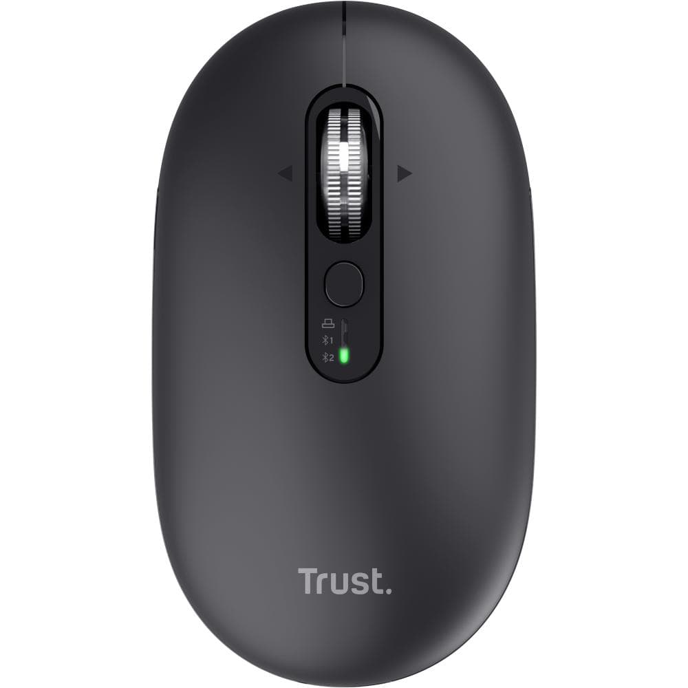 Myš Seron Hyperscroll Slim čierna TRUST