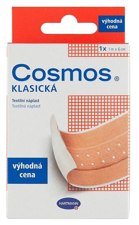 Náplast Cosmos classic textil 6cmx1m
