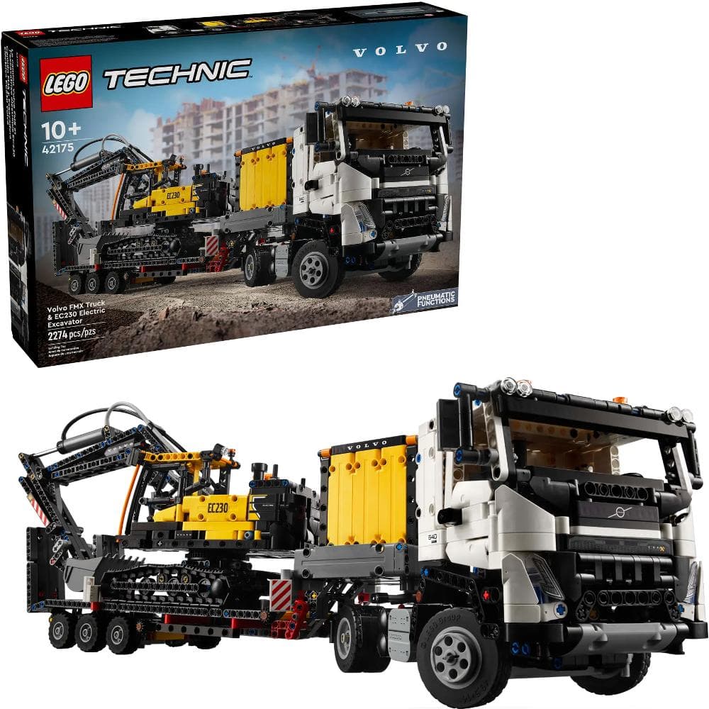 Nákladné auto Volvo FMX a el.bager 42175