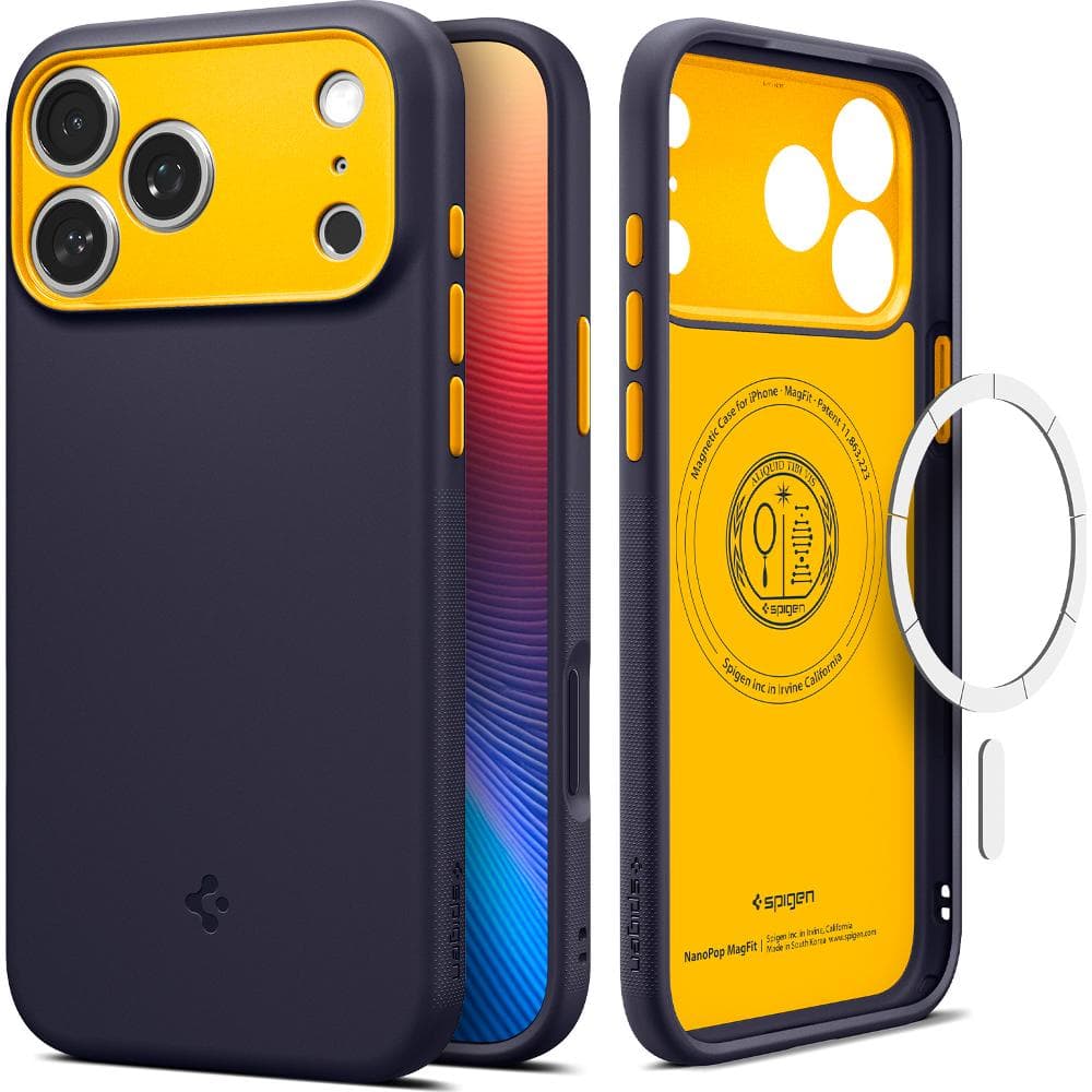 Nano Pop MS case iPhone17 Blueberry navy