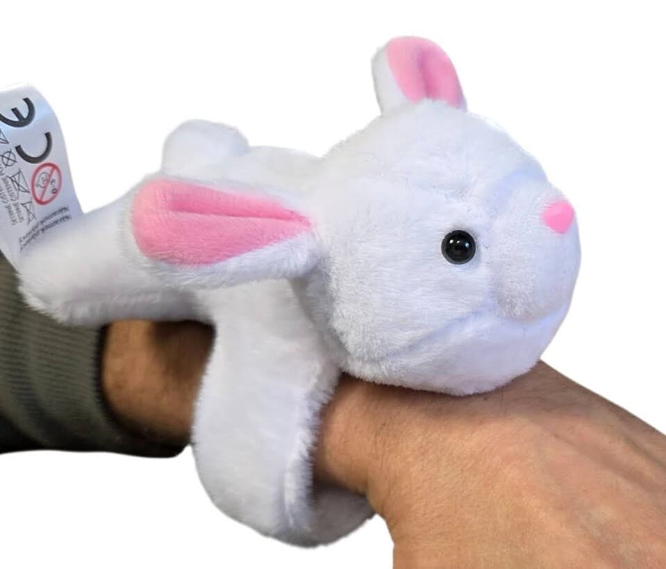 Náramok plyšový zajac 22cm