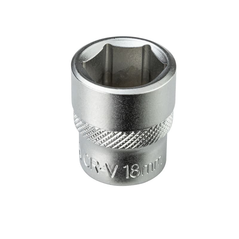 Nástrčkový kľúč / orech krátky 18 mm 3/8"