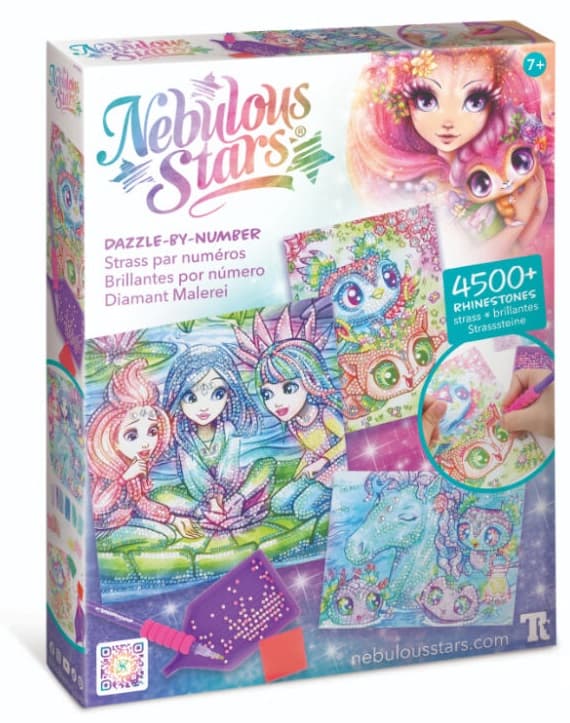 Nebulous Stars Zdobenie kamienky podľa čísel set