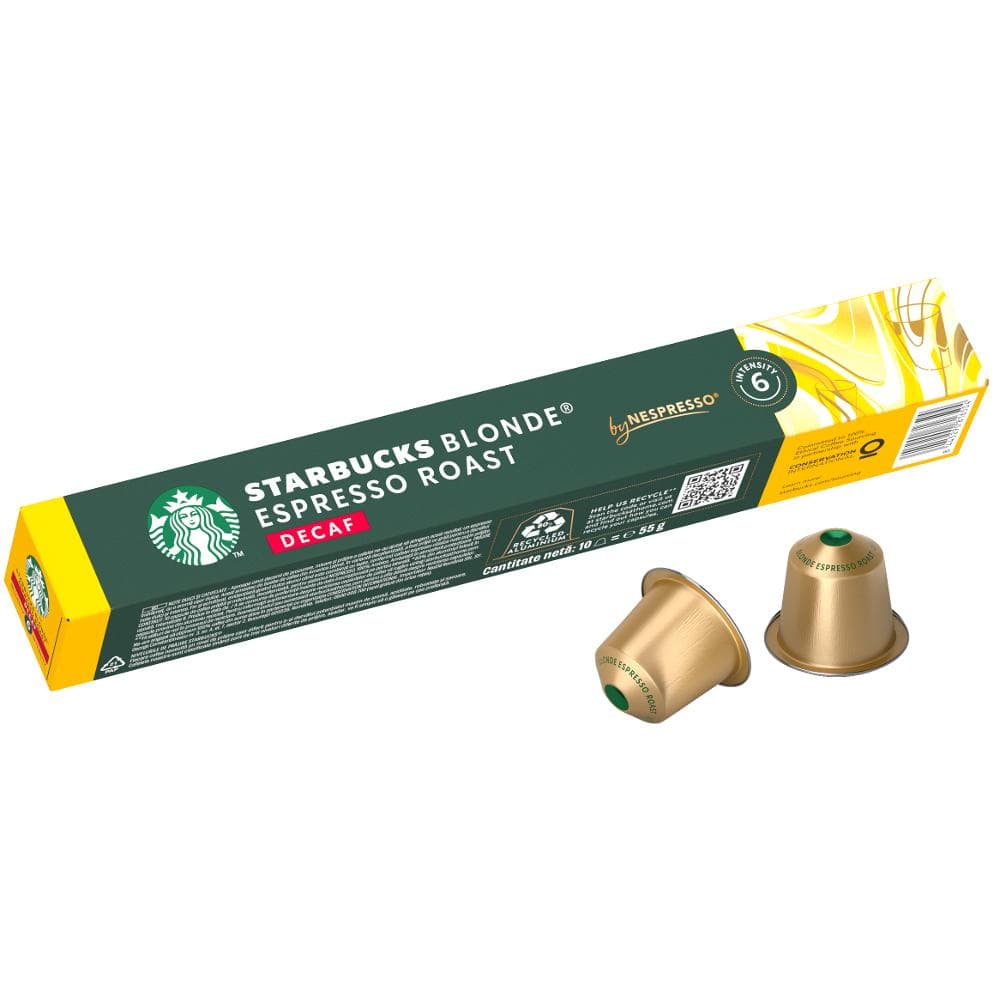 NESPRESSO BLOND DECAF 10 KS STARBUCKS
