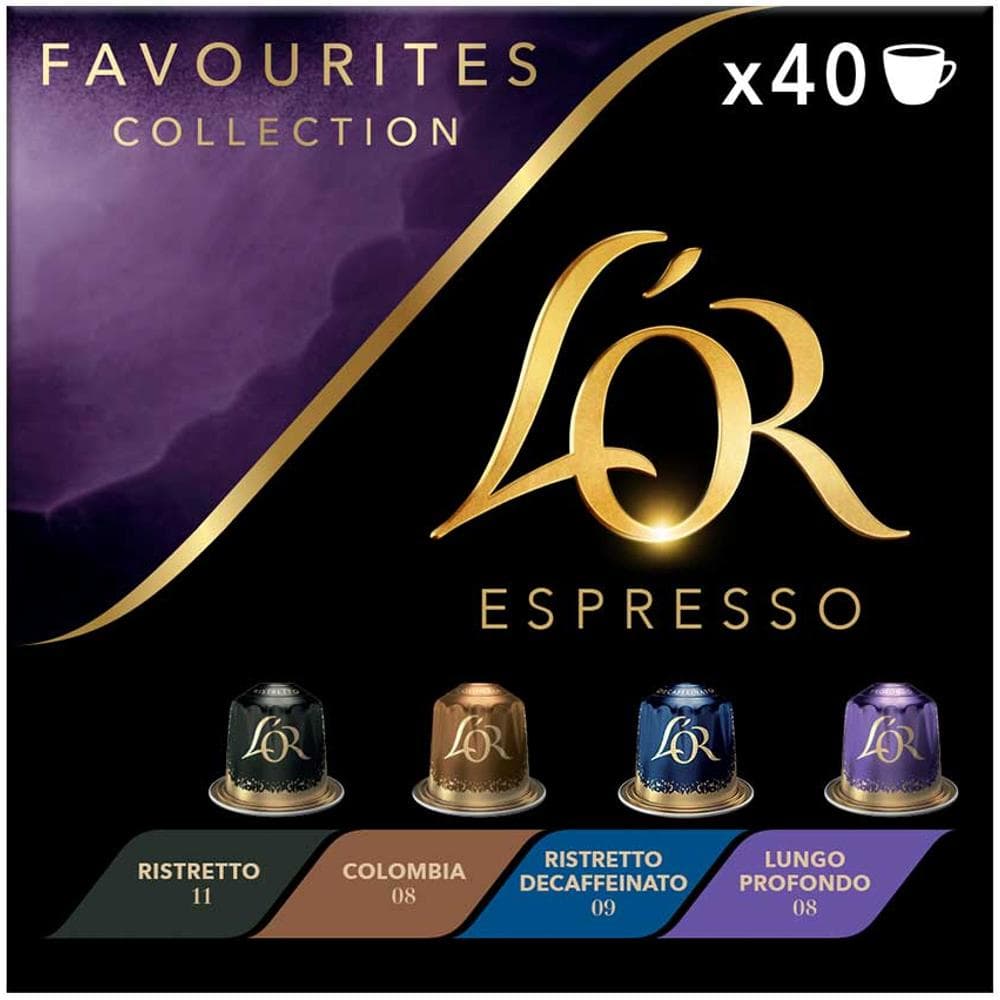 NESPRESSO FAVOURITE MIX 40KS KAPS. L'OR