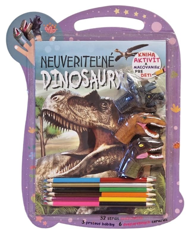 Neuveriteľné dinosaury aktivity a omaľovánky