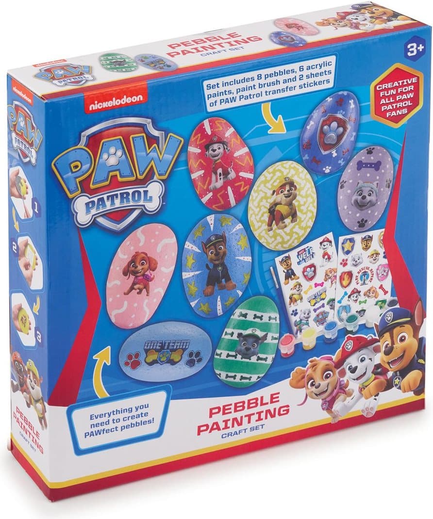 NICKELODEON Malování kamínků - Tlapková Patrola