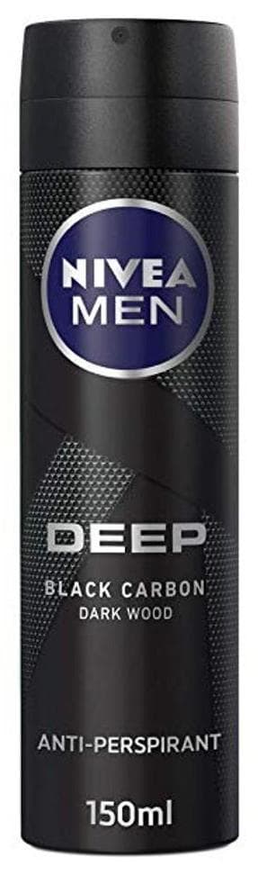 Nivea deo 150ml FM Deep Black Carbon Darkwood