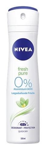 Nivea deo 150ml Fresh Pure 0% Aluminium