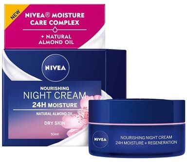 Nivea pleťový krém 50ml Night dry Skin