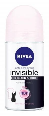 Nivea roll on 50ml B&W Invisible Clear