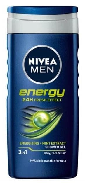 Nivea shower gel men 250 ml Energy