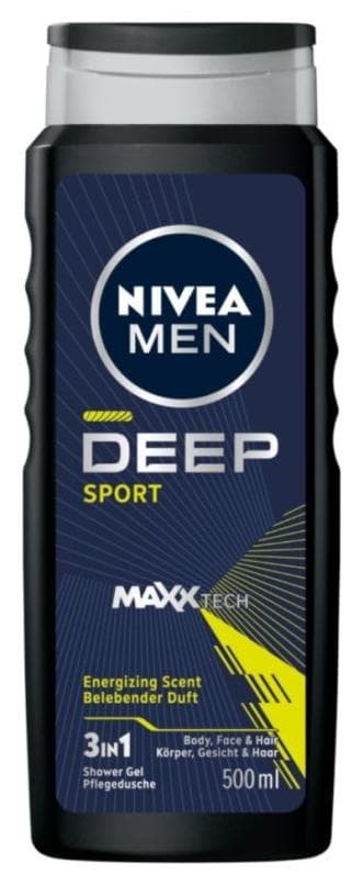 Nivea sprchový gél Men 500ml Deep Sport