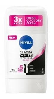 Nivea Stick women 50ml B&W Invisible Clear