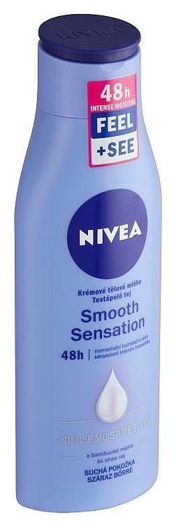 Nivea telové mlieko 250ml Smooth Sensation