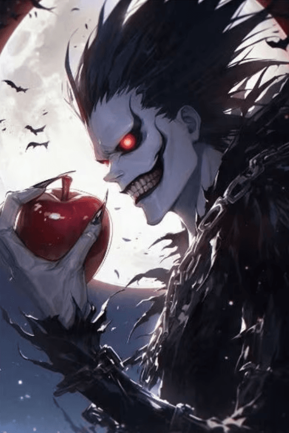 NORIMPEX Diamantové malování Ryuk 30x40cm