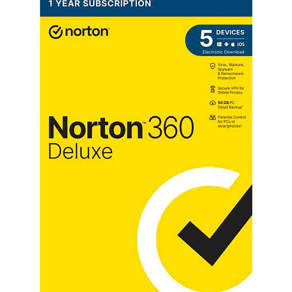 NORTON 360 50GB VPN 1už 5zař 1rok Box