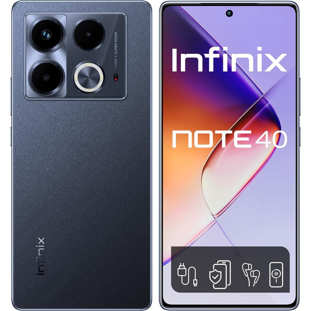 Note 40 8/256GB Obsidian Black INFINIX