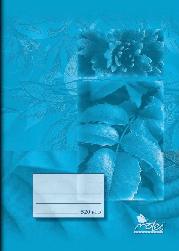 NOTES Sešit 520e modrý