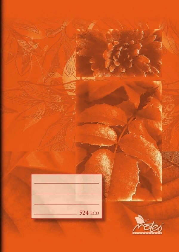 NOTES Sešit 524e oranžový