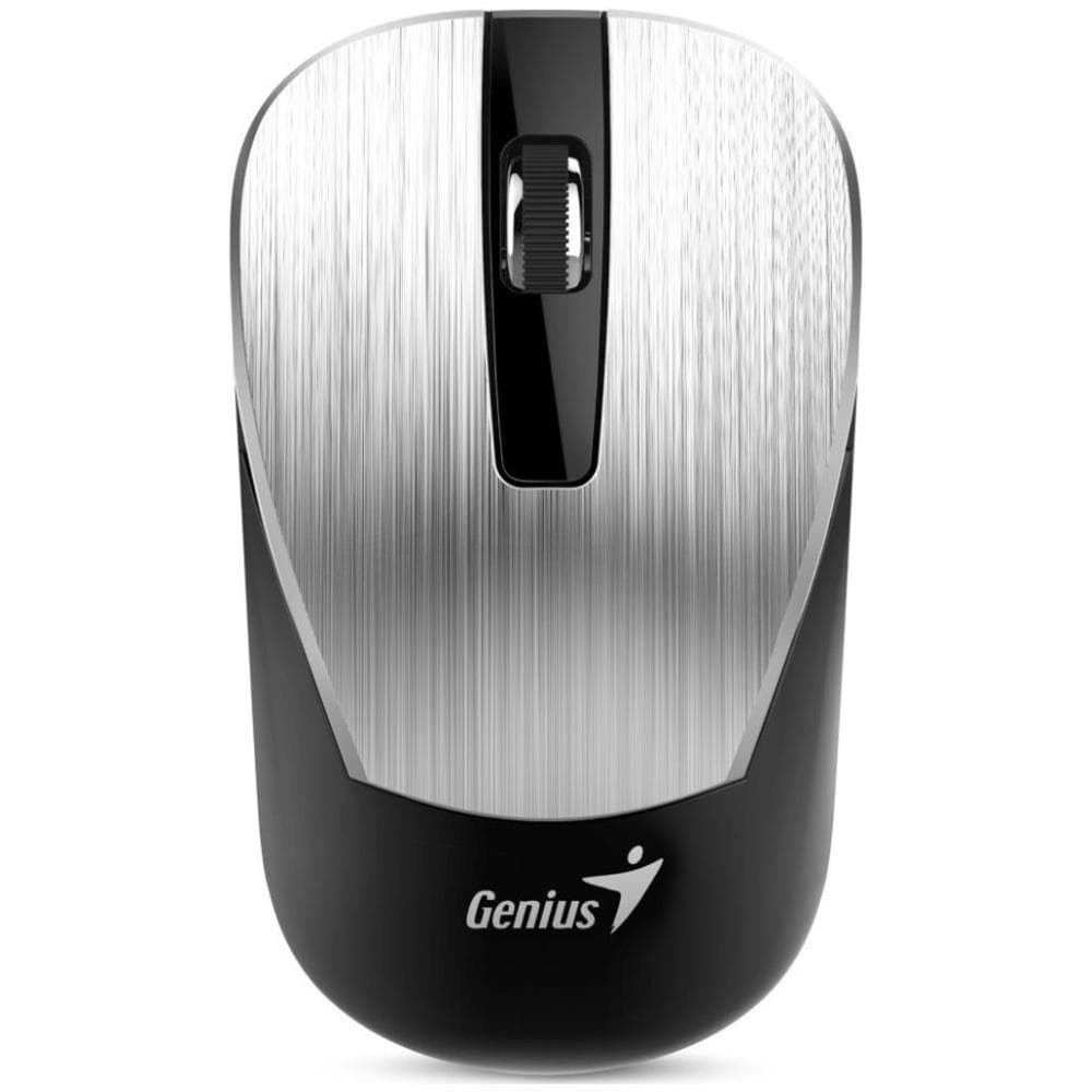 NX-7015 strieborná bezdrôtová myš GENIUS