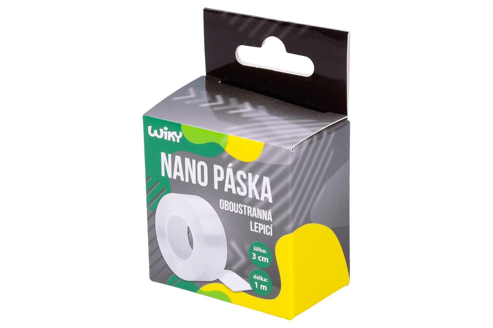 Obojstranná lepiaca nano páska 1mx3cm
