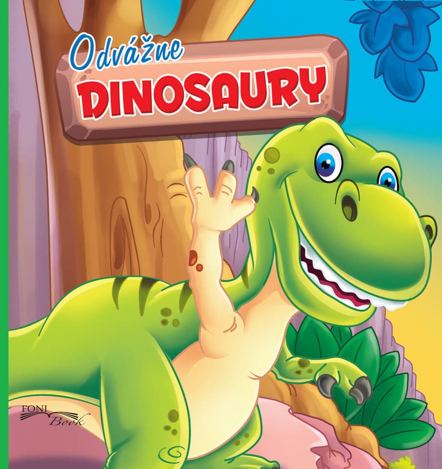Odvážne dinosaury leporelo