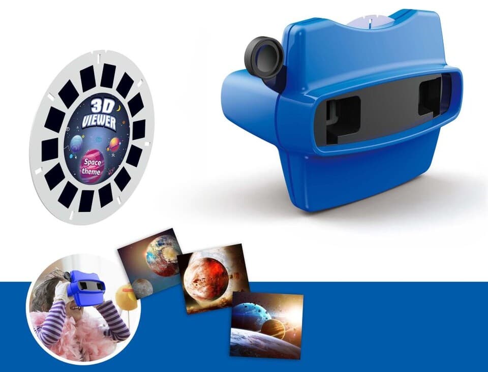 Okuliare 3D vesmír