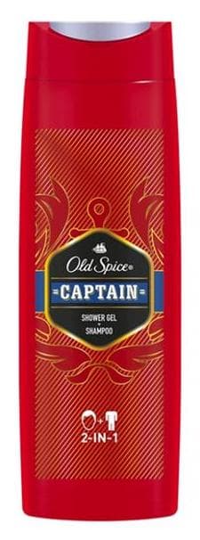 Old Spice sprchový gél 2x400ml 3v1 Captain