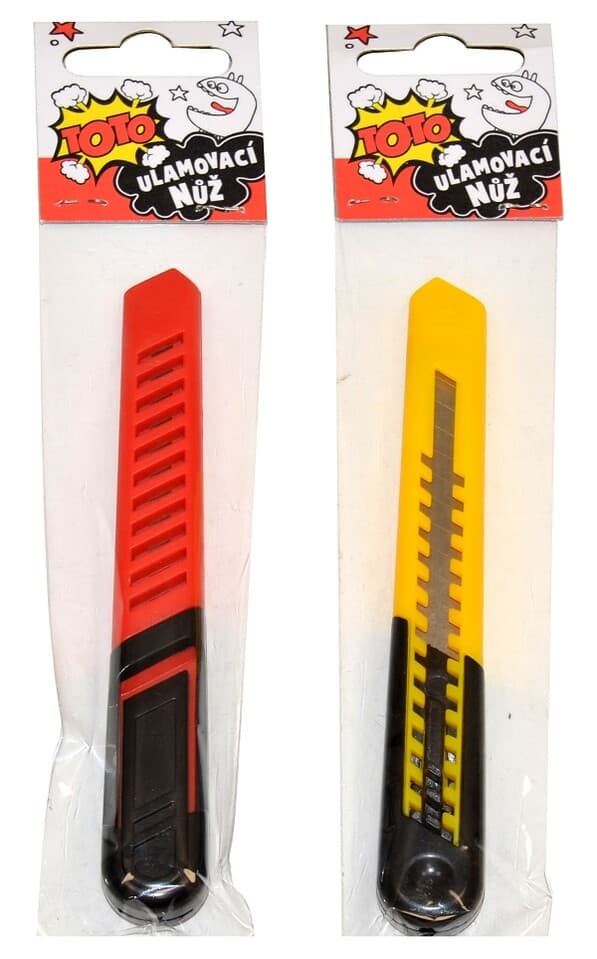 Orezávací nôž TOTO 9mm - oranžová