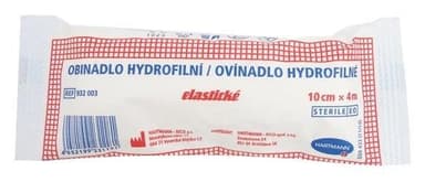 Ovínadlo hydrofilné sterilné elastické 10cmx4m