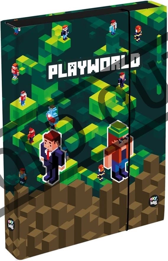 OXYBAG Box na sešity A4 Jumbo Playworld
