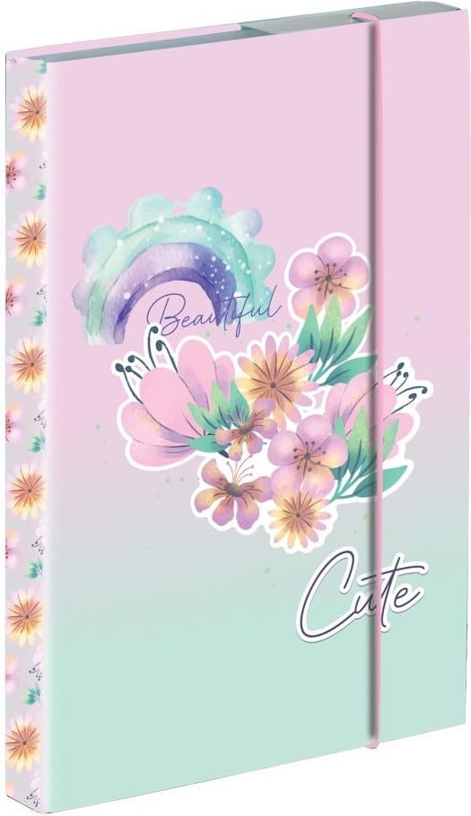 OXYBAG Box na sešity A5 Flowers