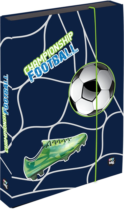 OXYBAG Box na sešity A5 Jumbo Fotbal 2