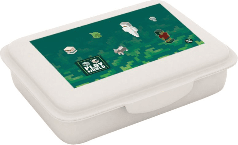 OXYBAG Box na svačinu s přihrádkou Playworld