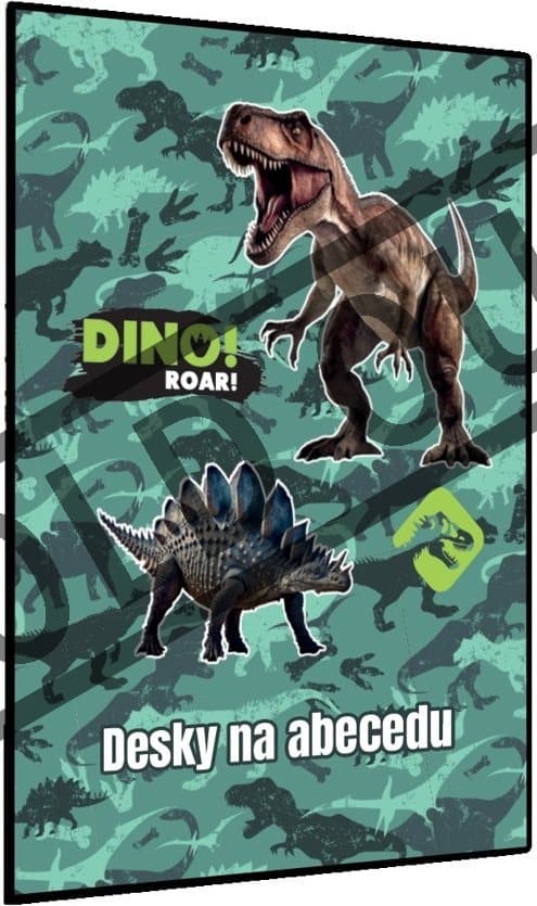 OXYBAG Desky na abecedu Dinosaurus