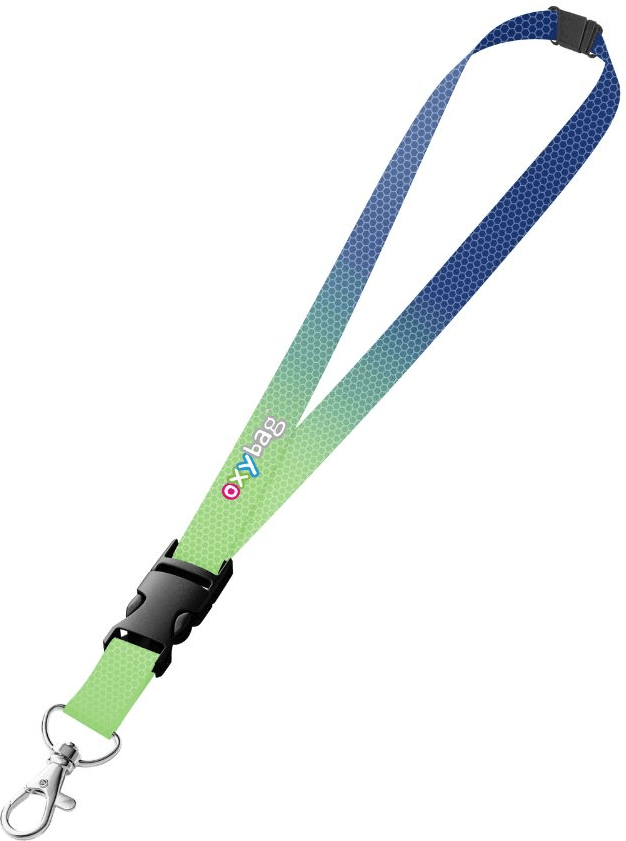 OXYBAG Klíčenka na krk OXY Ombre Blue