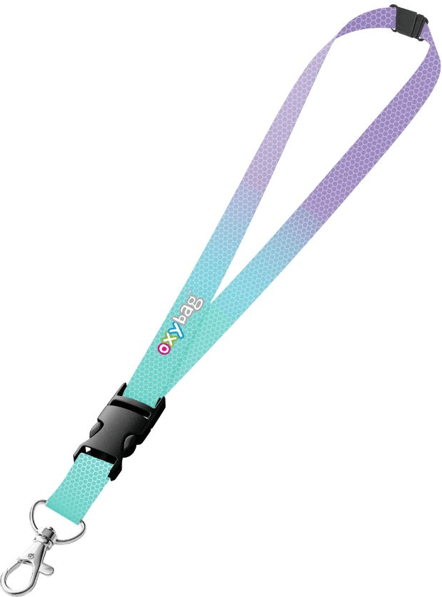 OXYBAG Klíčenka na krk OXY Ombre Pink