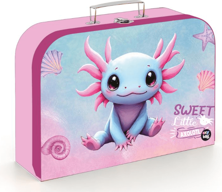 OXYBAG Kufřík 34cm Axolotl