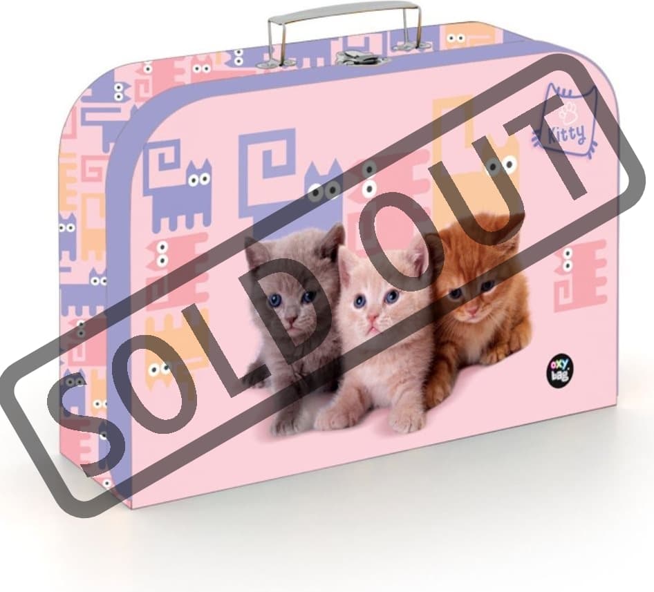 OXYBAG Kufřík 34cm Mazlíčci koťátka