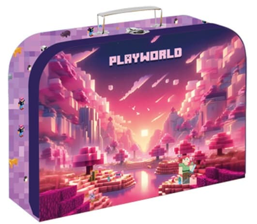 Oxybag Kufrík Playworld dievčenský 34cm