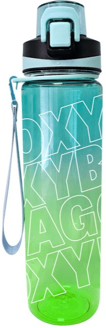 OXYBAG Láhev na pití OXY LiFE 800 ml Ombre Lime