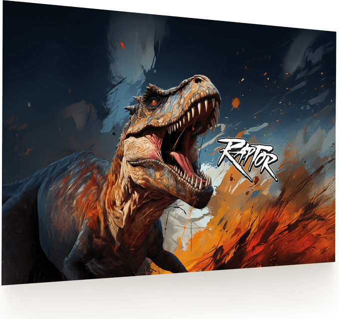 OXYBAG Podložka na stůl 58x38cm Dino